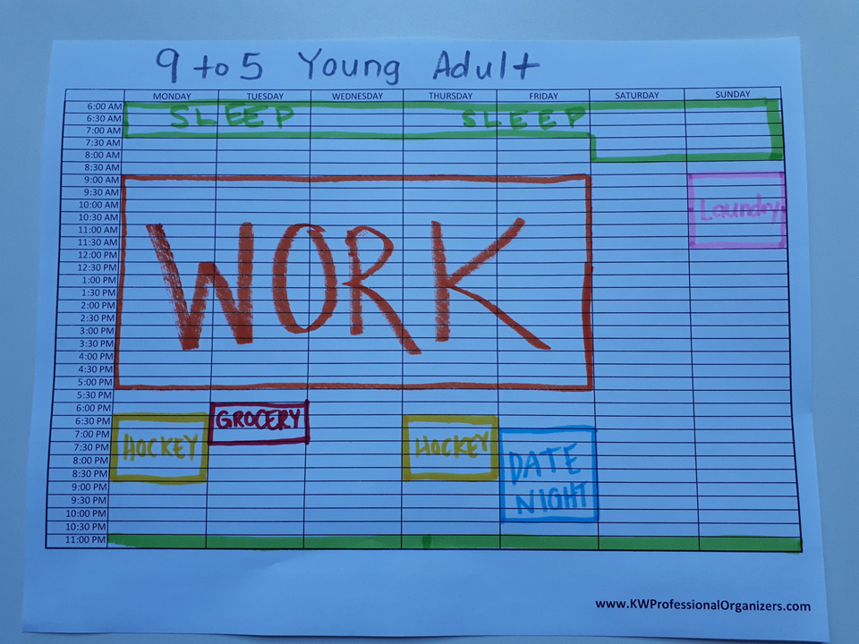 Visualizing You Ideal Week - image 1 - student project