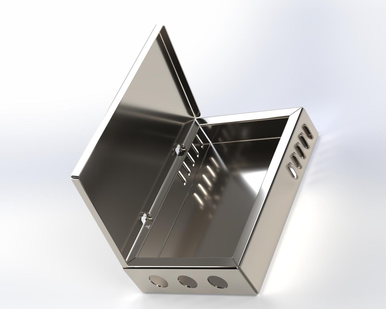 Sheetmetal Enclosure Assembly - image 1 - student project