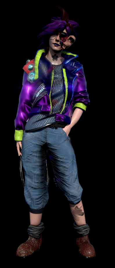 Cyber girl - image 1 - student project