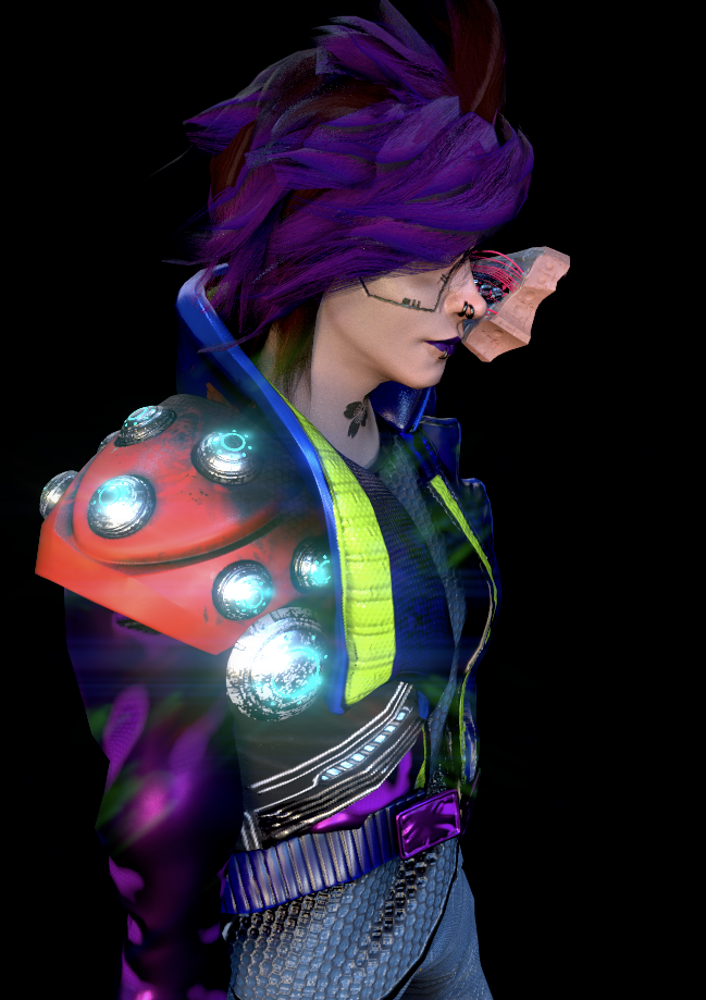 Cyber girl - image 4 - student project