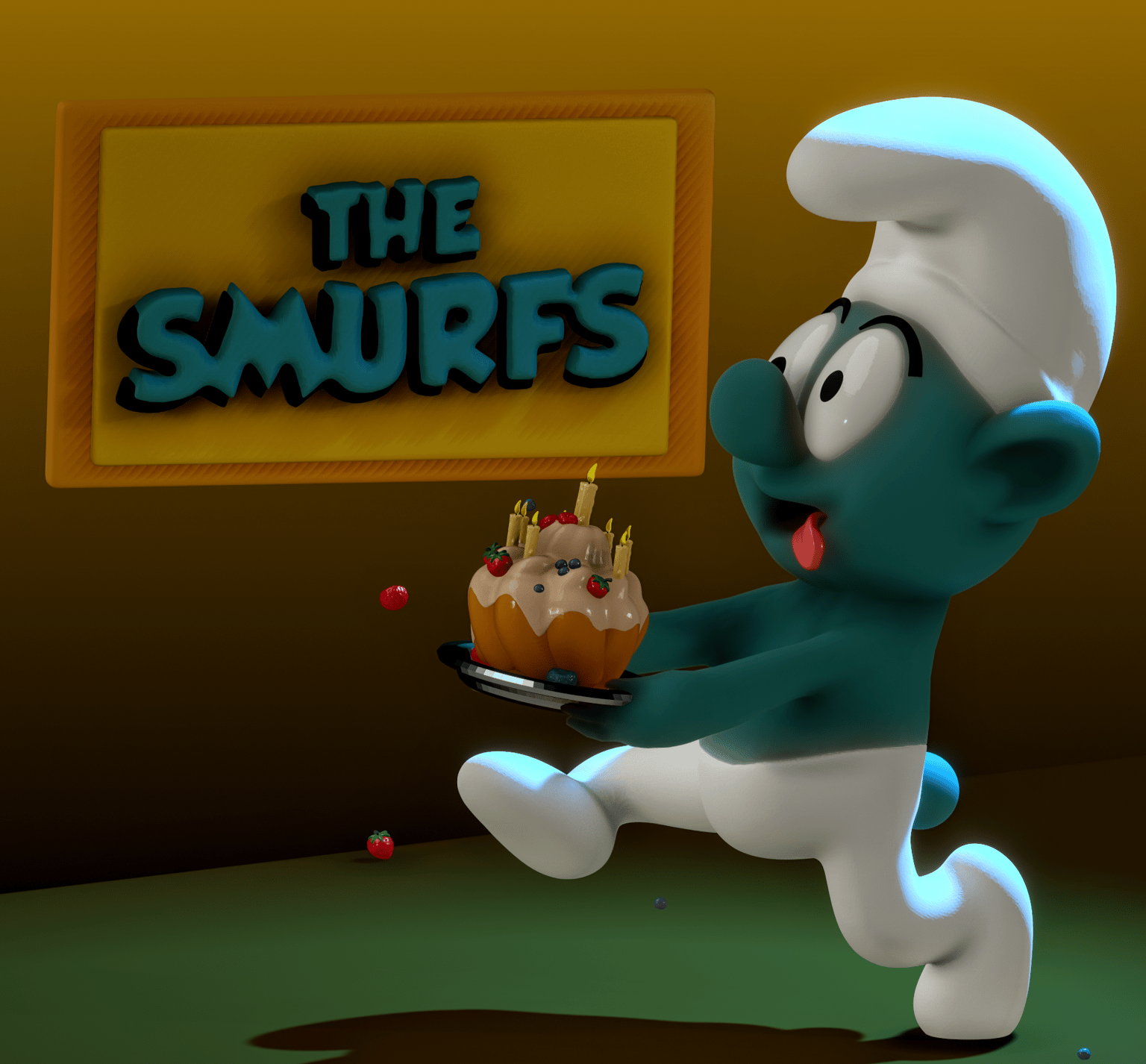 Smurf - image 1 - student project