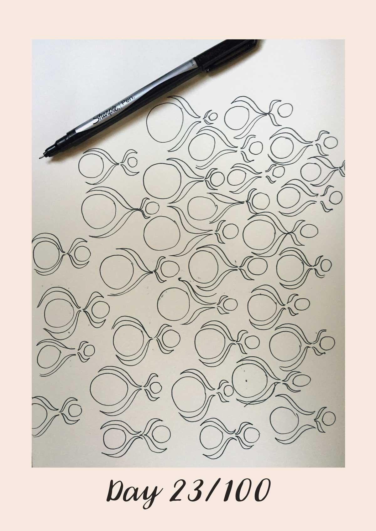 *COMPLETE* 100 Days of Sketching (Updated March 10th, Day 100/100) - image 24 - student project