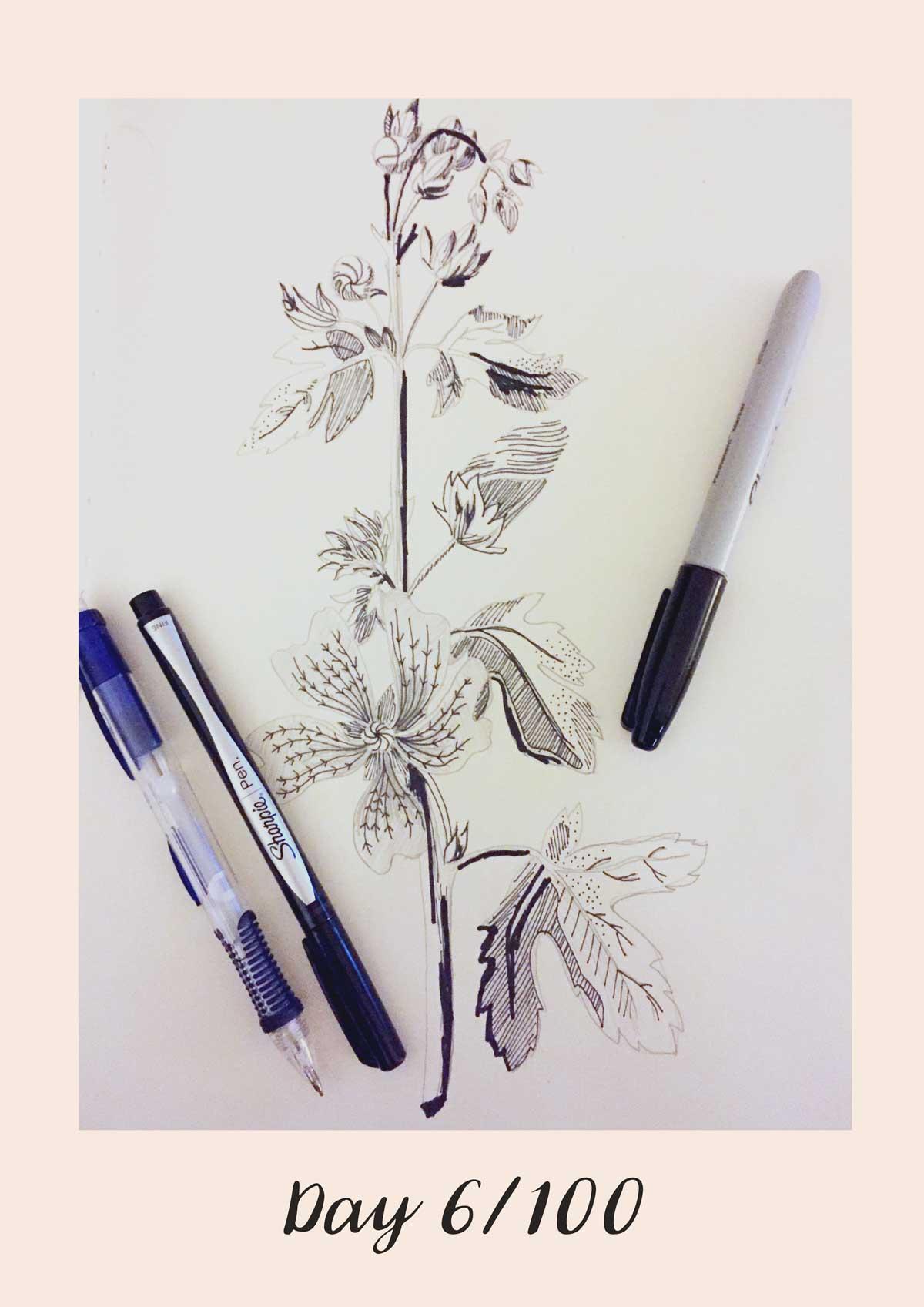 *COMPLETE* 100 Days of Sketching (Updated March 10th, Day 100/100) - image 7 - student project