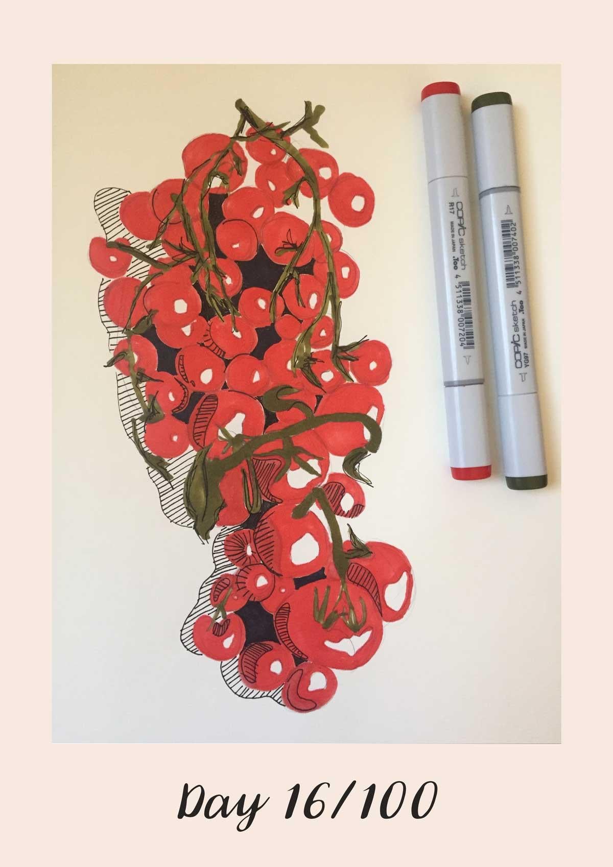 *COMPLETE* 100 Days of Sketching (Updated March 10th, Day 100/100) - image 17 - student project