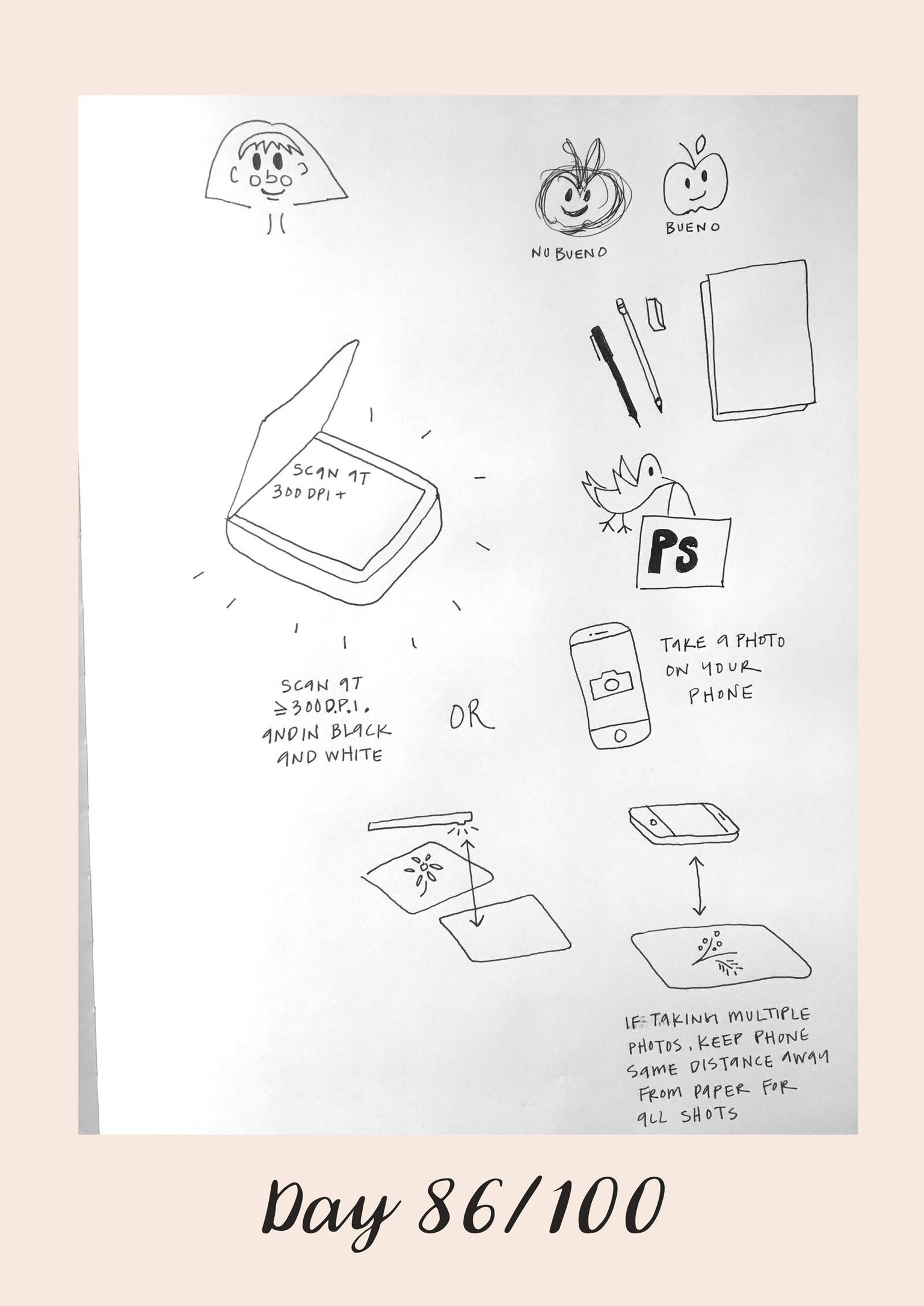 *COMPLETE* 100 Days of Sketching (Updated March 10th, Day 100/100) - image 101 - student project