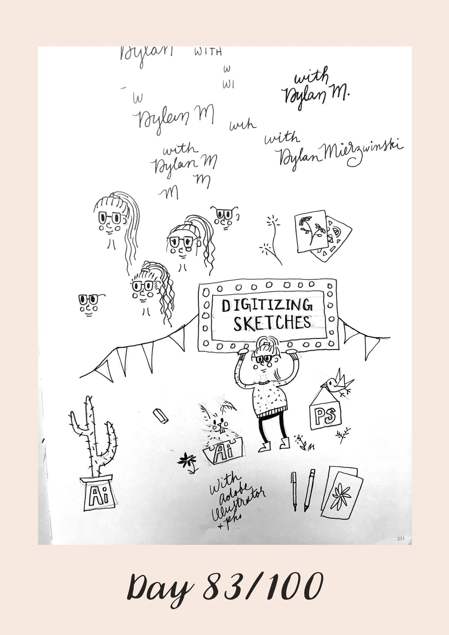 *COMPLETE* 100 Days of Sketching (Updated March 10th, Day 100/100) - image 98 - student project