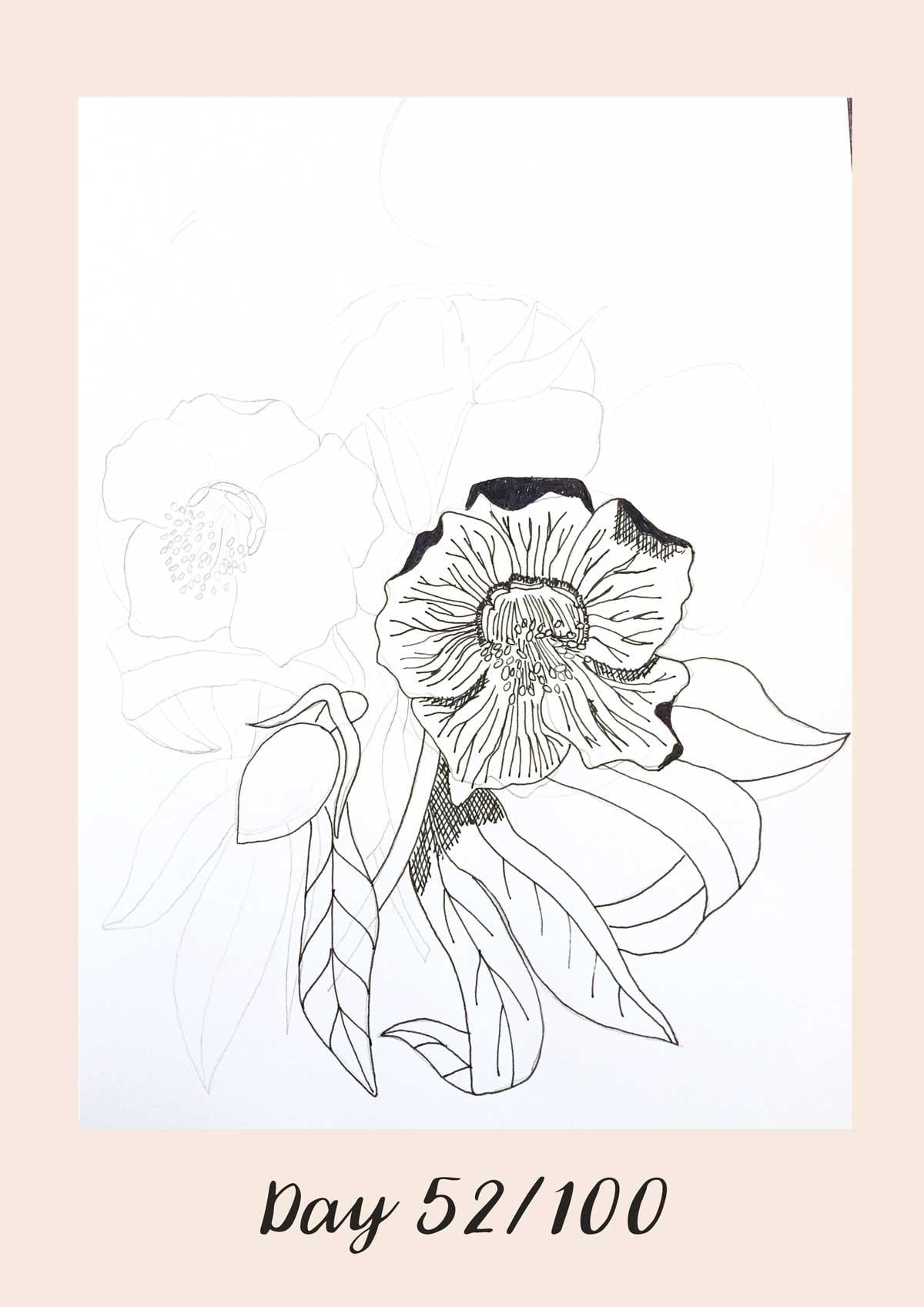 *COMPLETE* 100 Days of Sketching (Updated March 10th, Day 100/100) - image 46 - student project