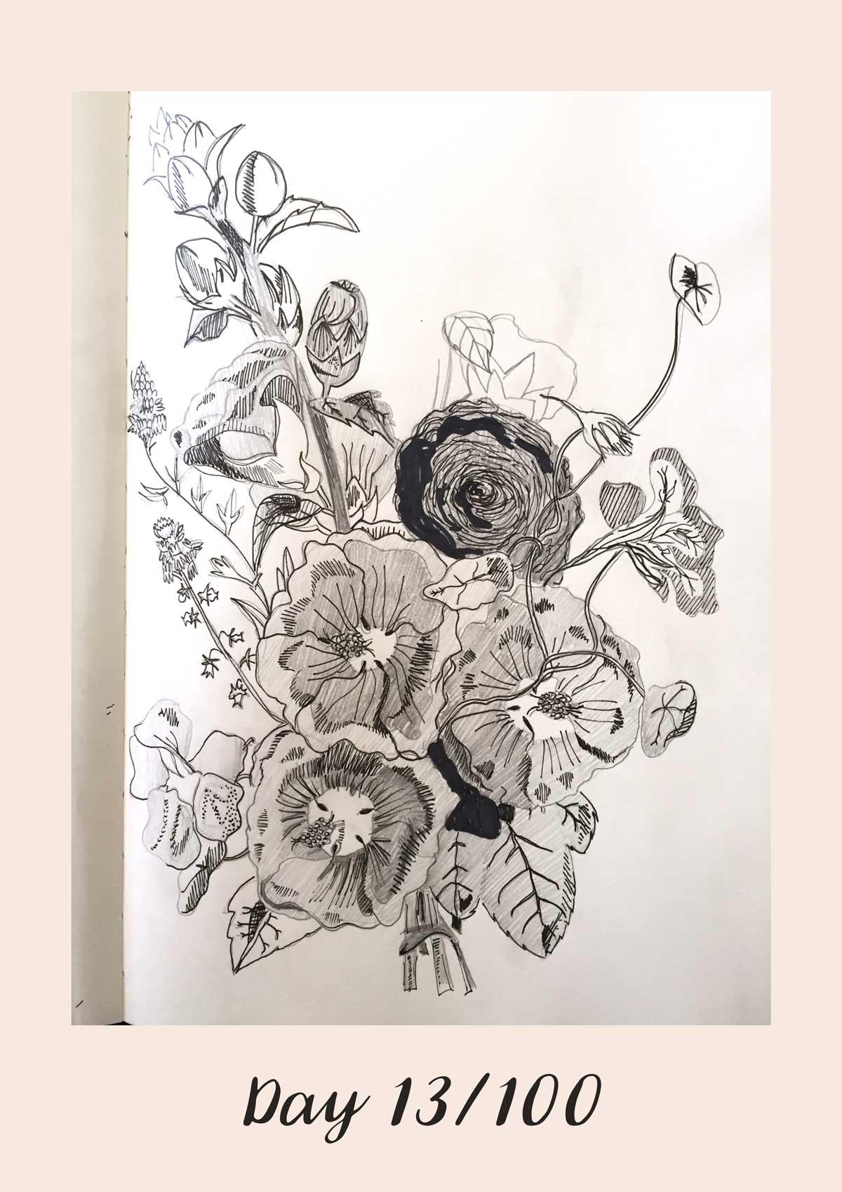 *COMPLETE* 100 Days of Sketching (Updated March 10th, Day 100/100) - image 14 - student project