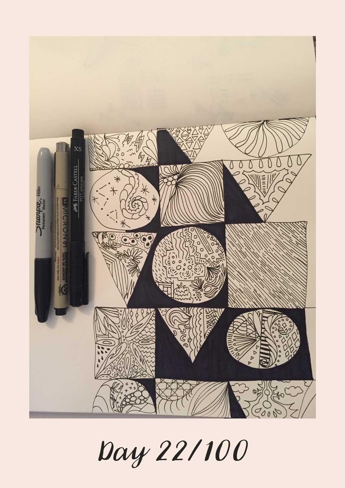 *COMPLETE* 100 Days of Sketching (Updated March 10th, Day 100/100) - image 23 - student project