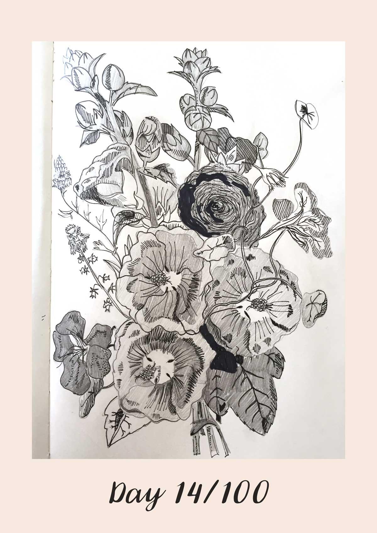 *COMPLETE* 100 Days of Sketching (Updated March 10th, Day 100/100) - image 15 - student project