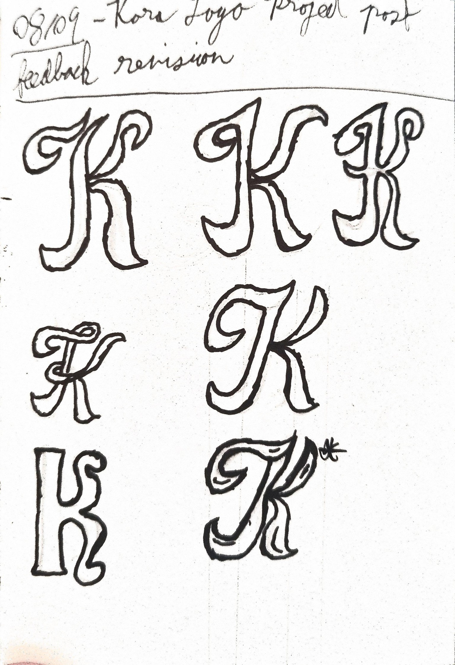 Drawing Custom Lettering: Concept to Final Vector and Beyond Class Project - image 6 - student project