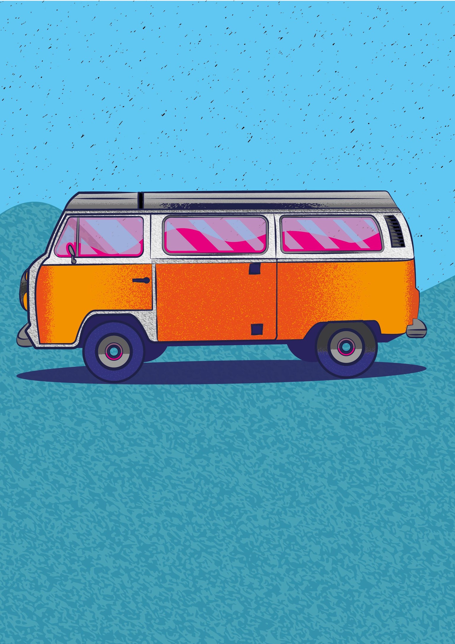 Vector Illustration: Designing with Texture in Adobe Illustrator - Project - image 1 - student project