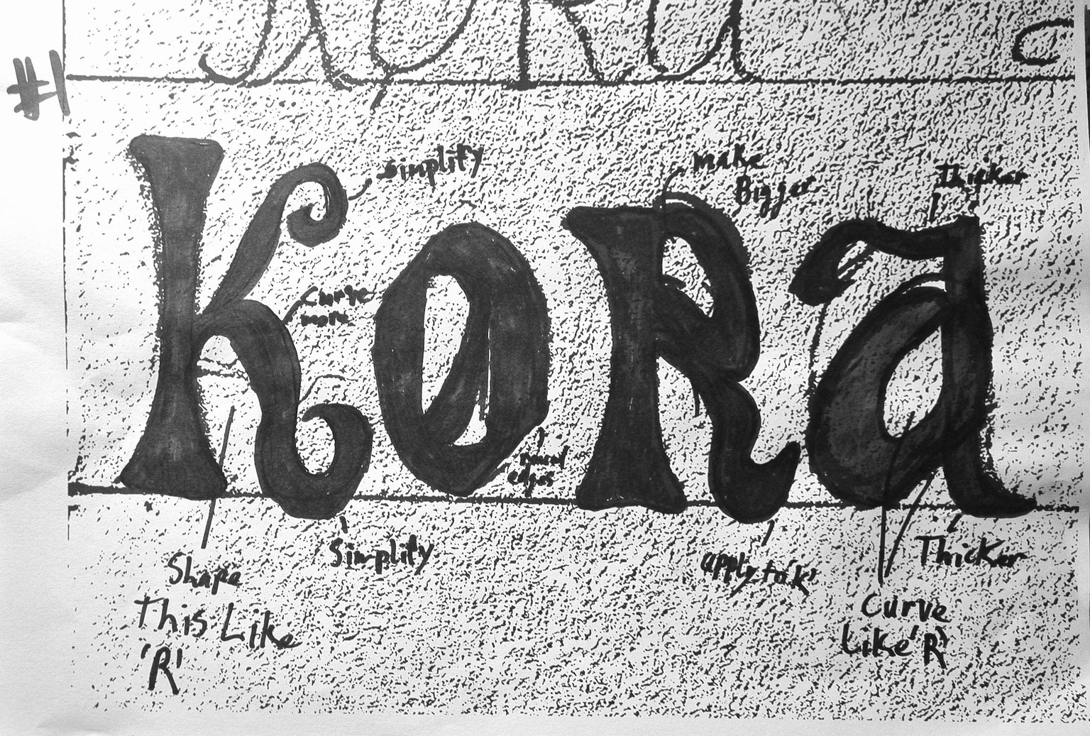 Drawing Custom Lettering: Concept to Final Vector and Beyond Class Project - image 4 - student project