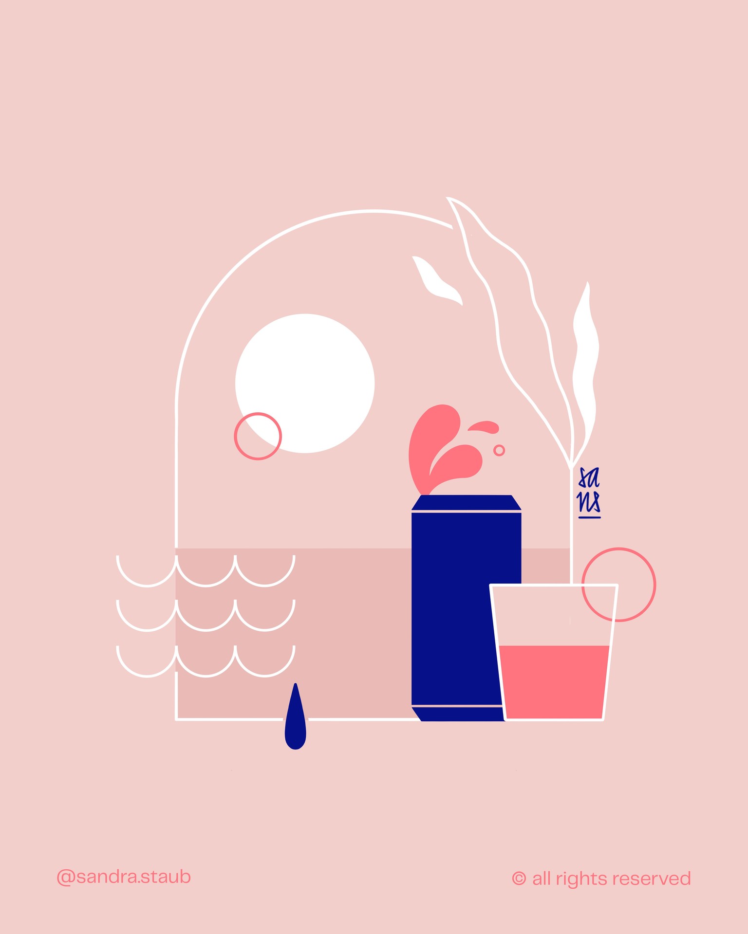 Summer Vibes Still Life - image 1 - student project