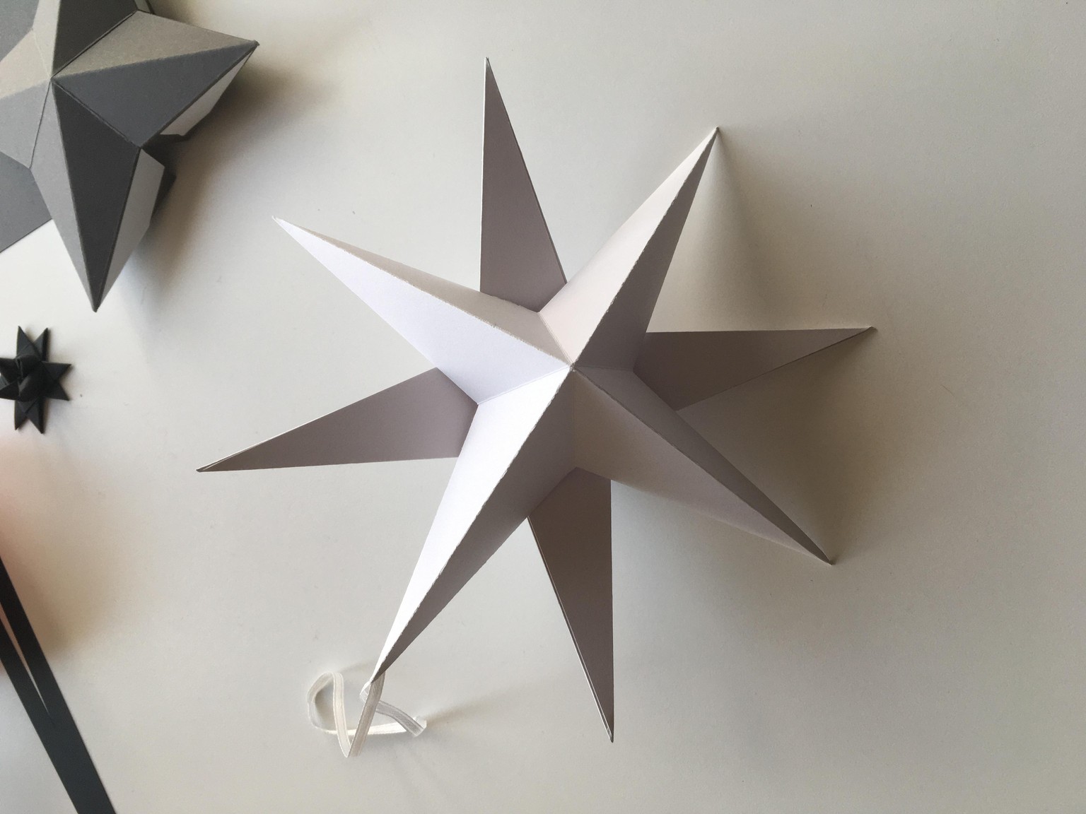 Geometric Star Paper Ornaments for Home Decor - image 17 - student project