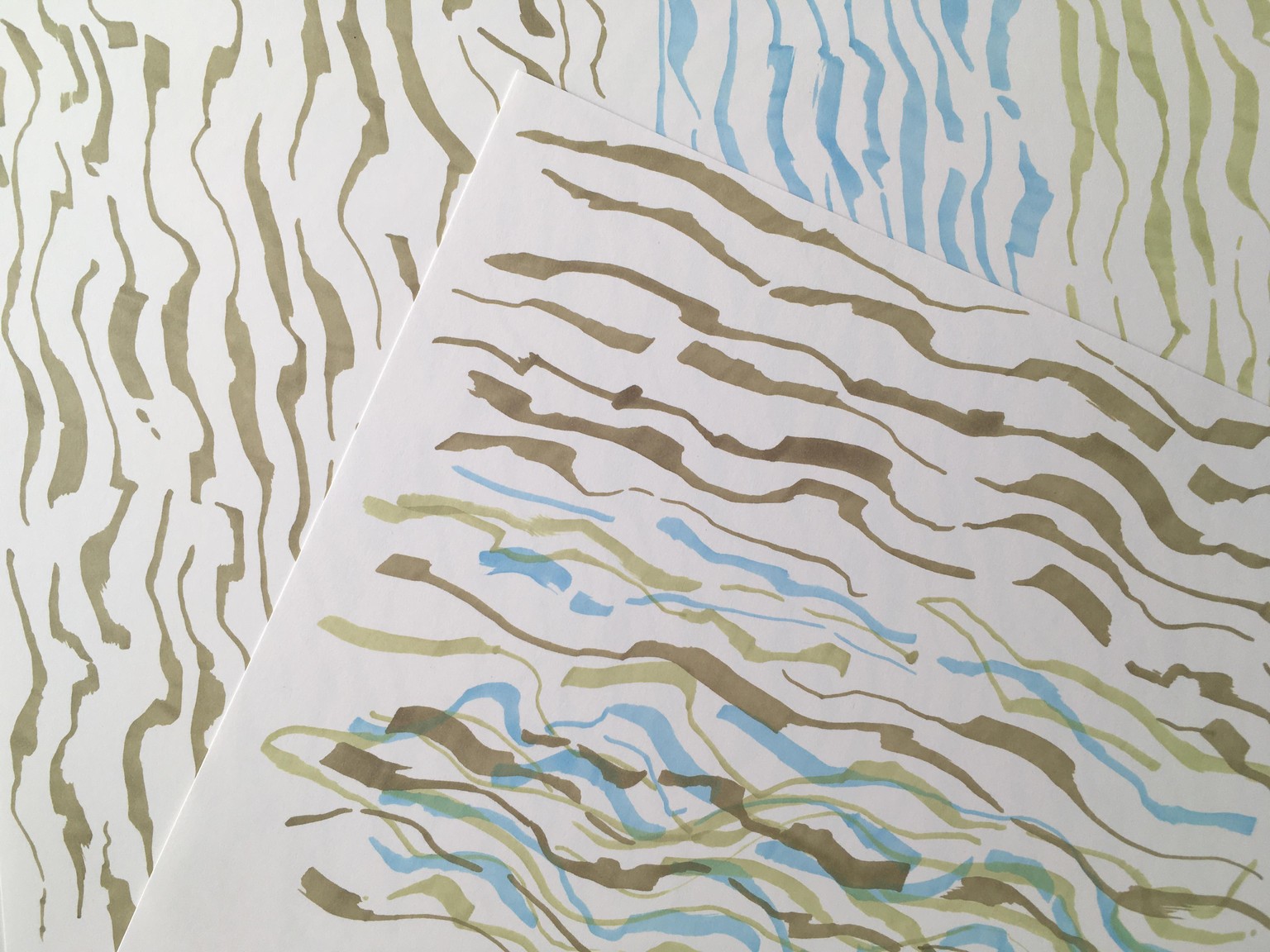 FROM MARKS TO FASHION PRINT DESIGN - image 1 - student project