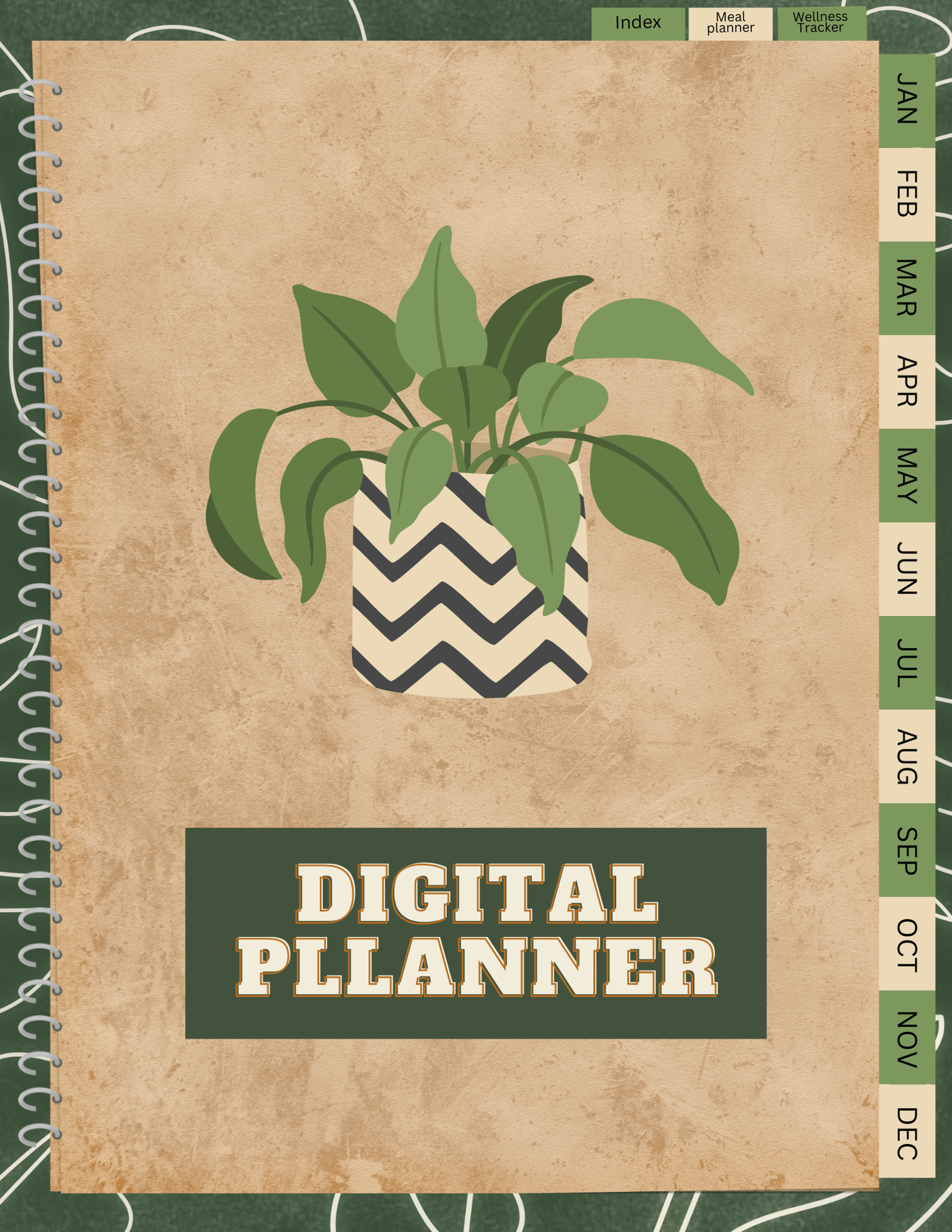 Digital Planner - Organic - image 1 - student project