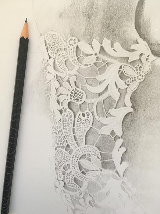 Drawing Lace - image 1 - student project