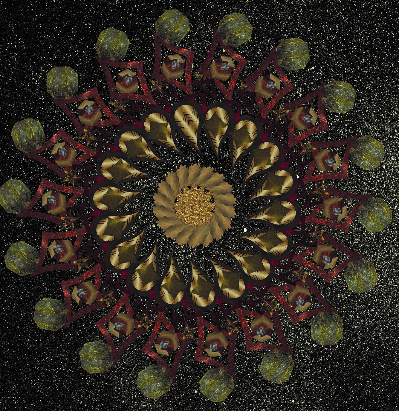 Tam's first Mandala - image 2 - student project