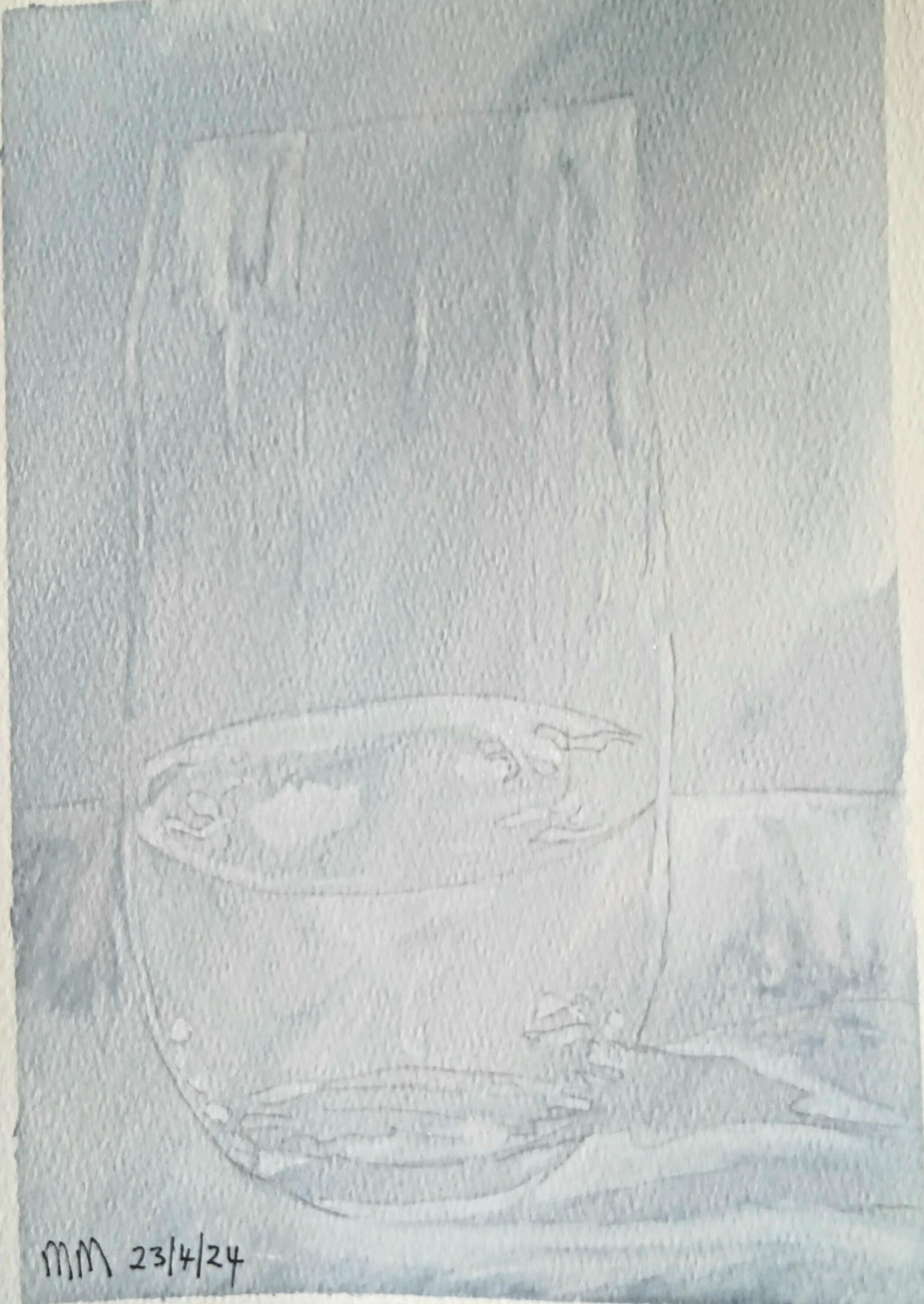 Glass Watercolour paintings - image 3 - student project