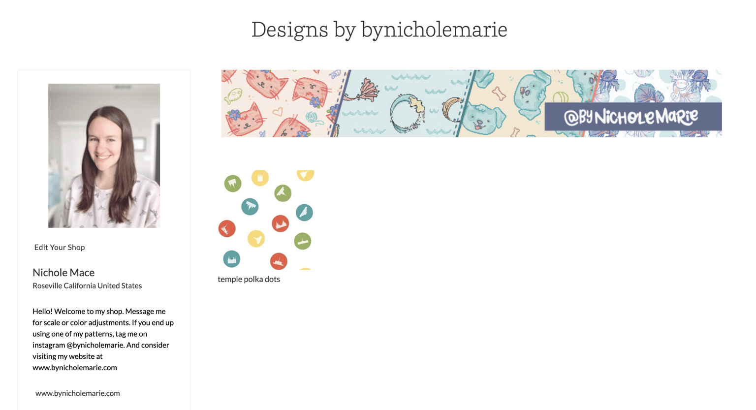 ByNicholeMarie Spoonflower Shop - image 1 - student project