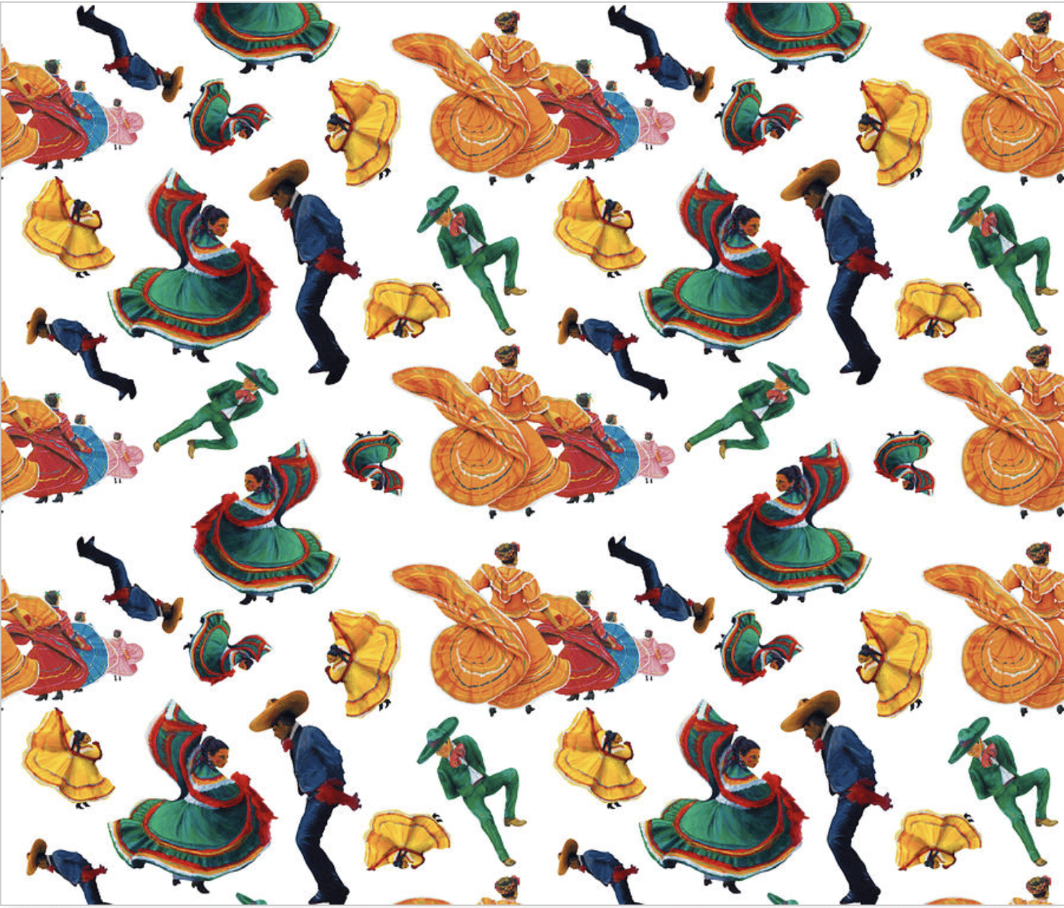 Baile Folklorico Pattern - image 1 - student project
