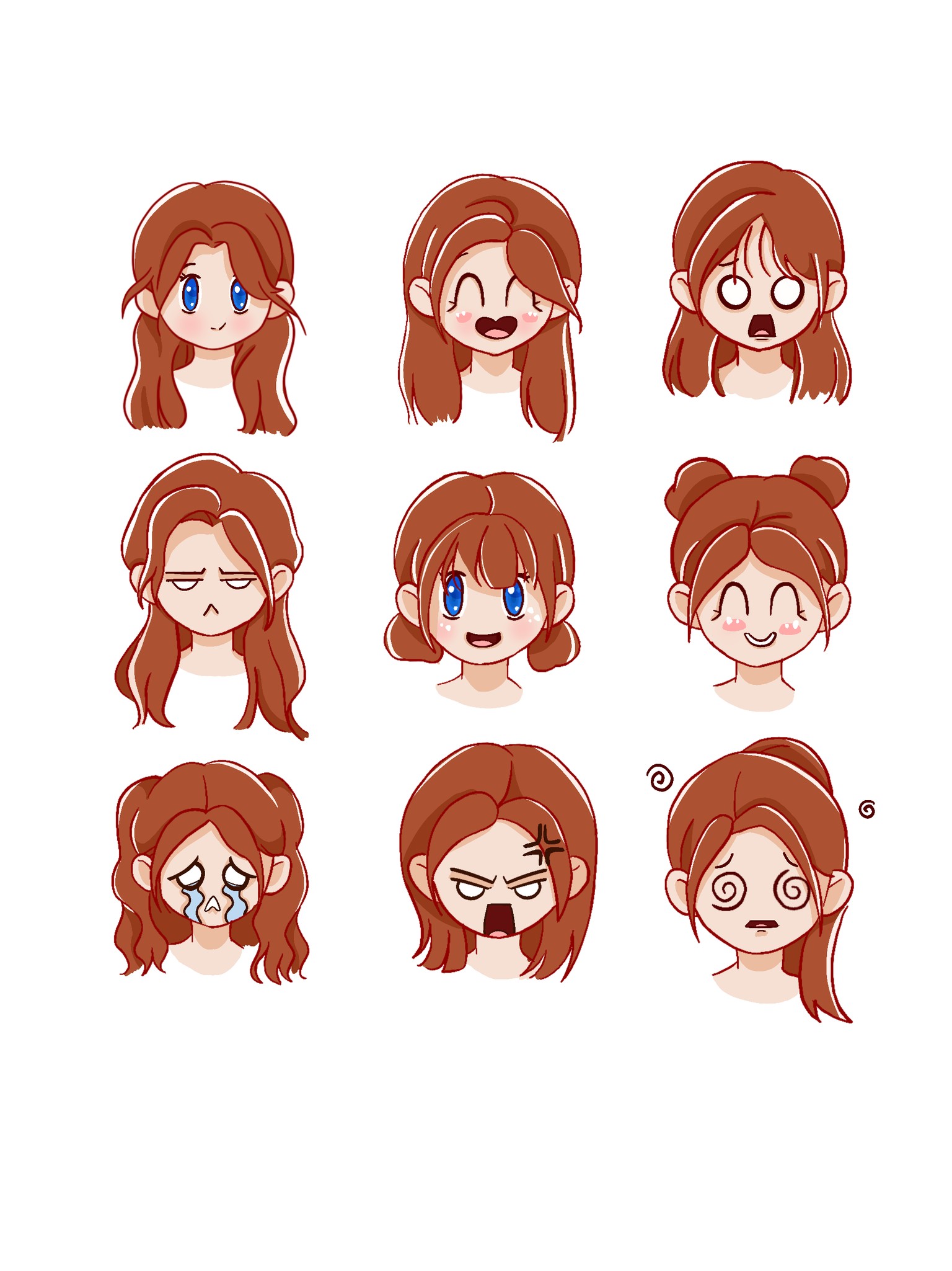 CHIBI EXPRESSIONS - image 1 - student project