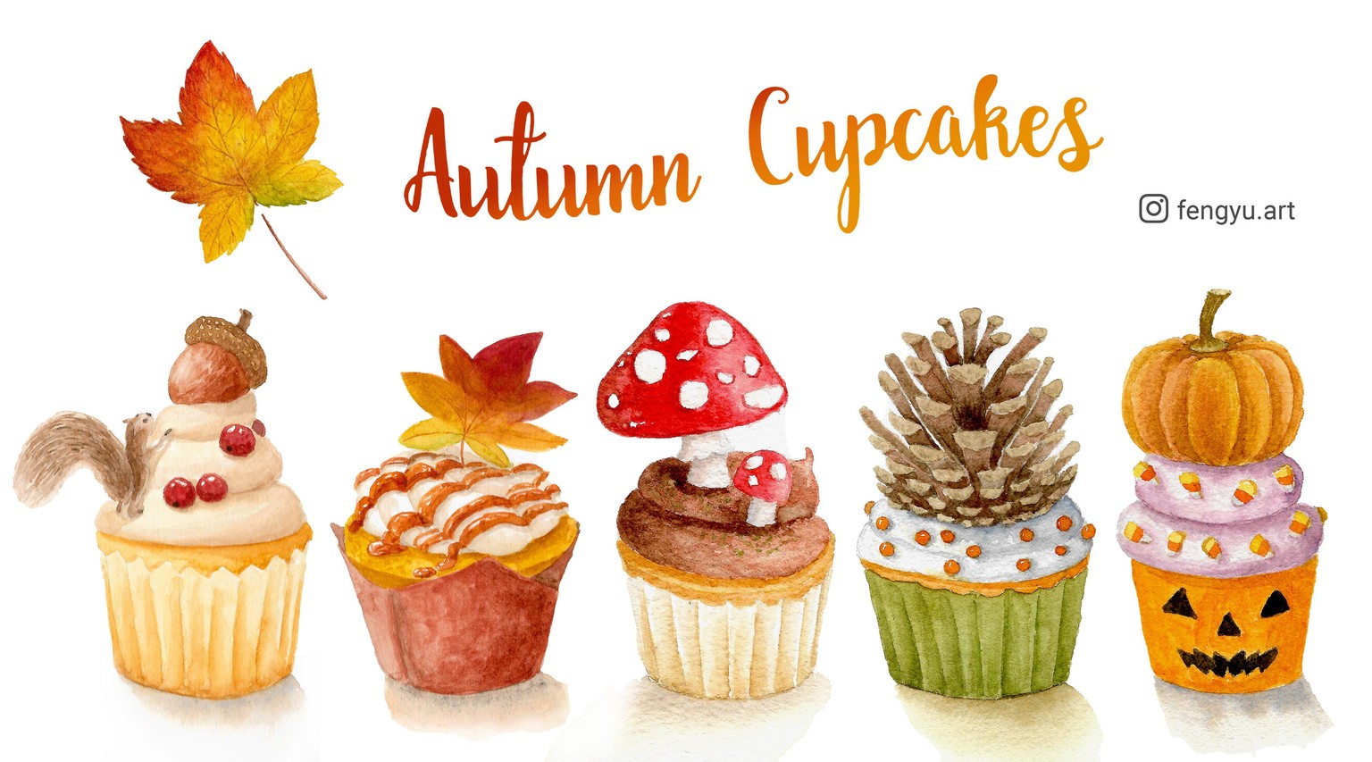 Autumn Cupcakes - image 1 - student project