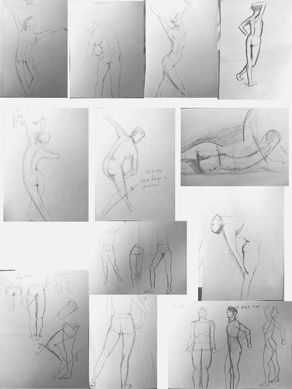 Figure drawing - image 1 - student project