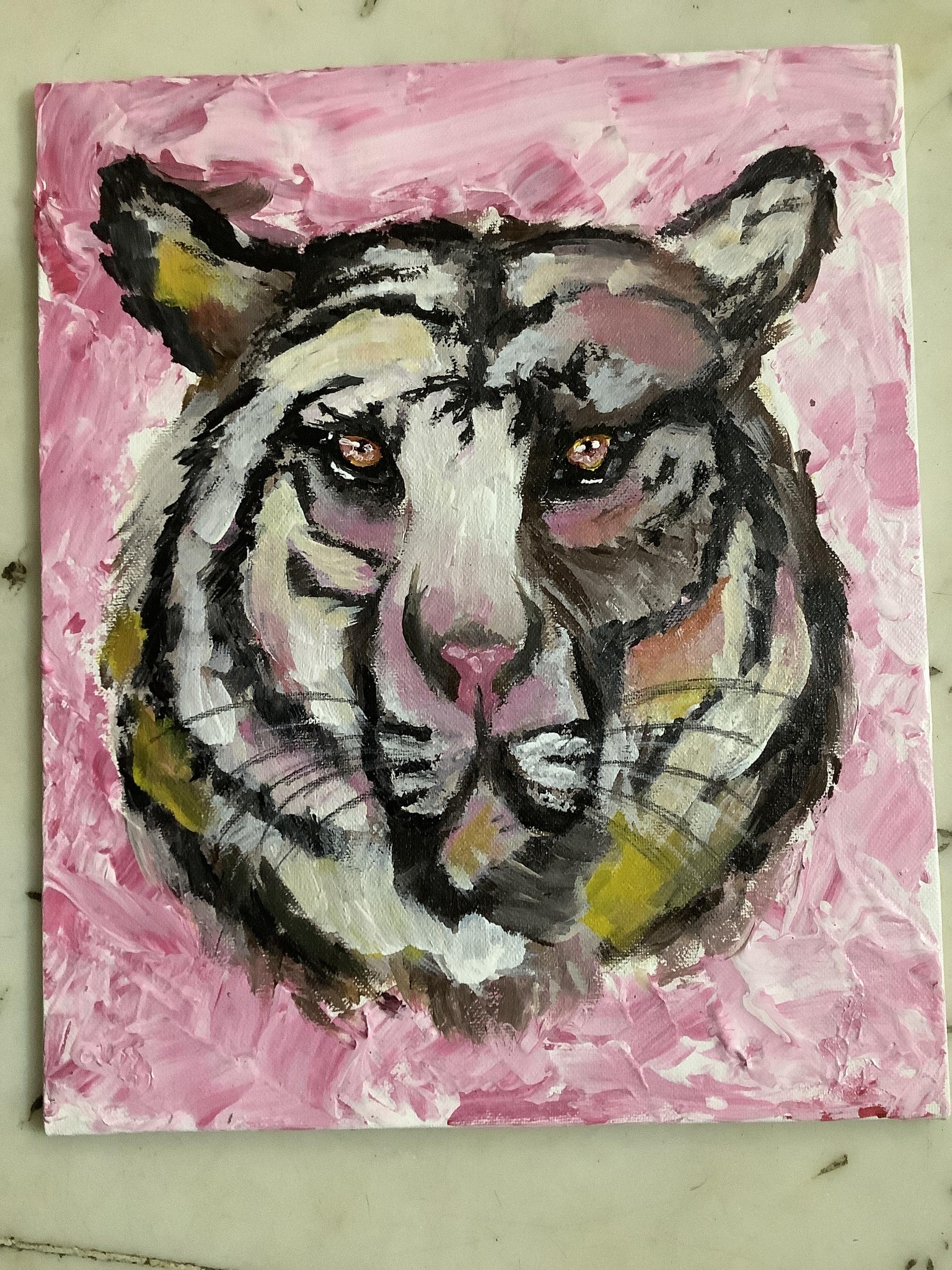 White tiger - image 1 - student project