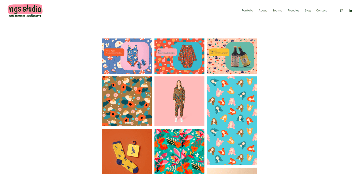 Website Portfolio - image 1 - student project