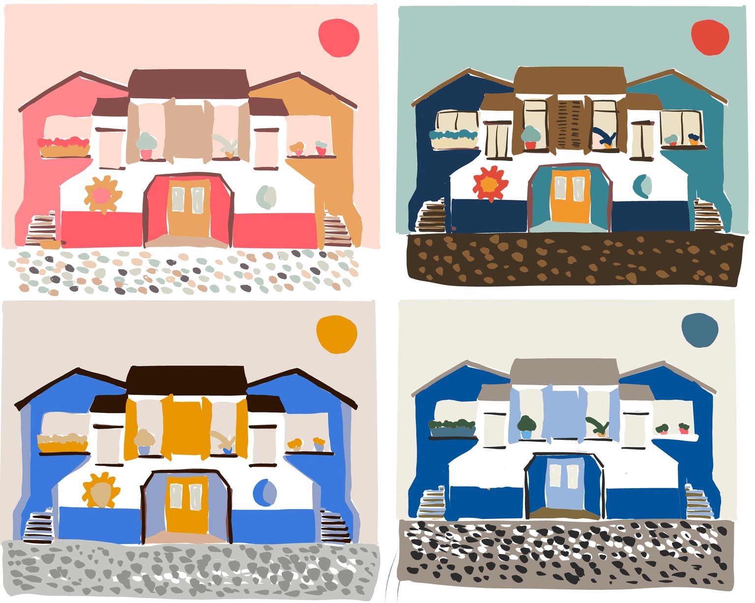 My blue house - image 2 - student project
