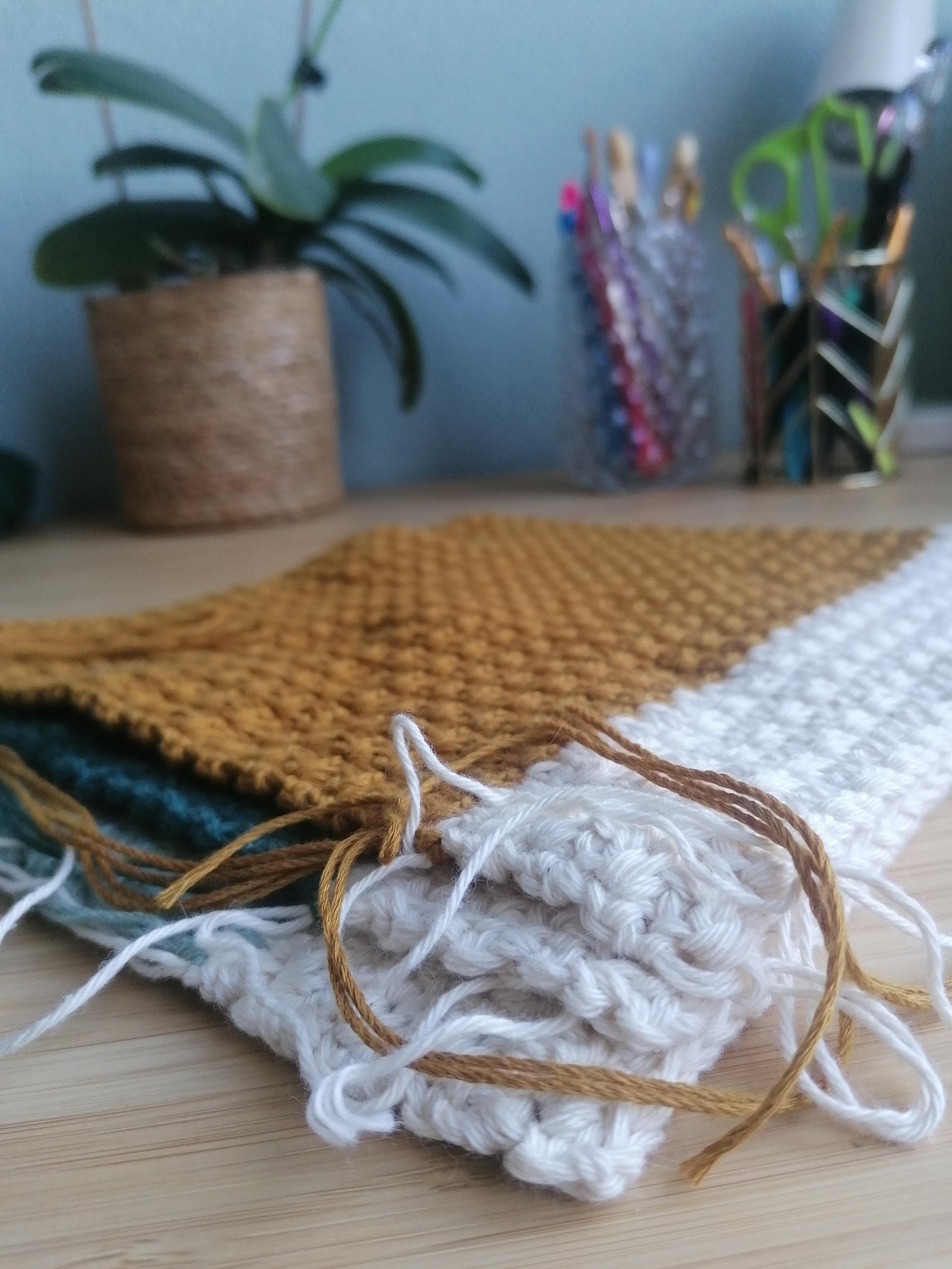Crochet dishcloth - image 1 - student project