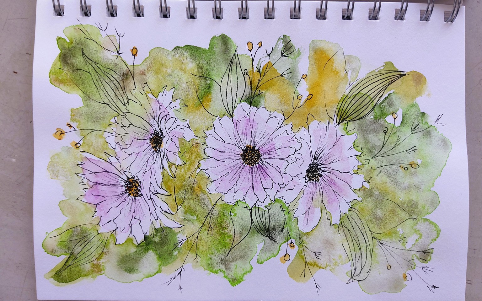 Easy Doodling & Painting Fun! Create Gorgeous Botanical & Floral Illustrations i - image 2 - student project