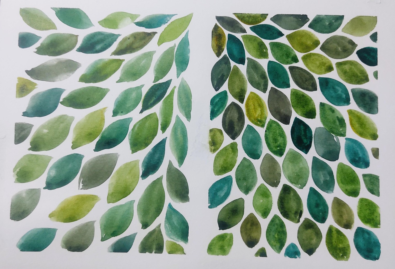 Watercolor Patterns for Calm & Creativity - image 1 - student project