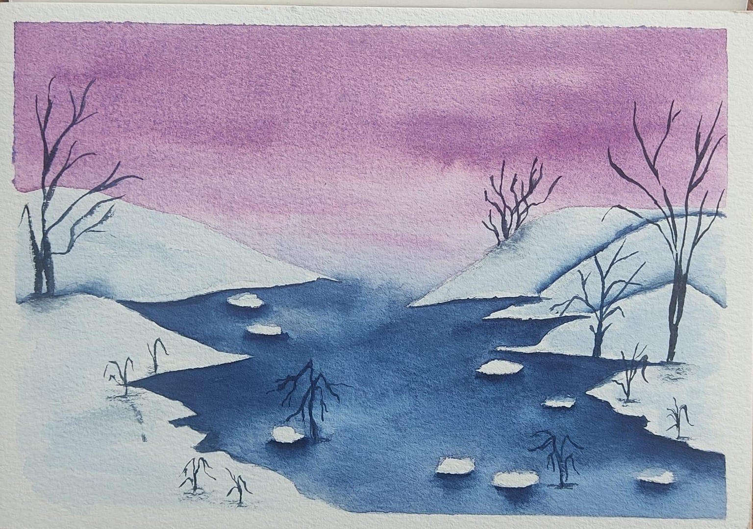 Winter Landscape - image 1 - student project