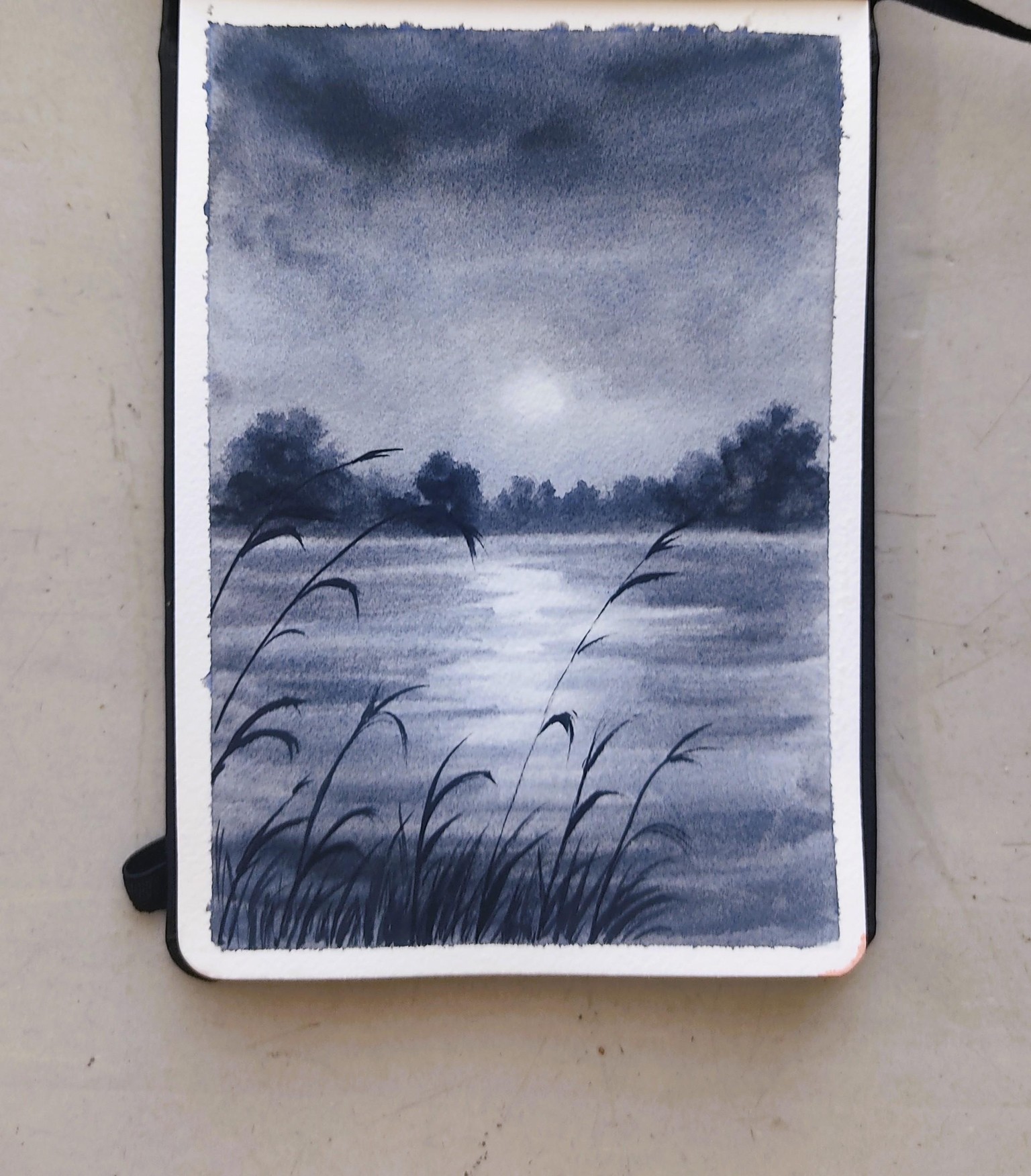 7-Day Watercolor Challenge: Paint Atmospheric Landscapes in 15 Minutes - image 4 - student project