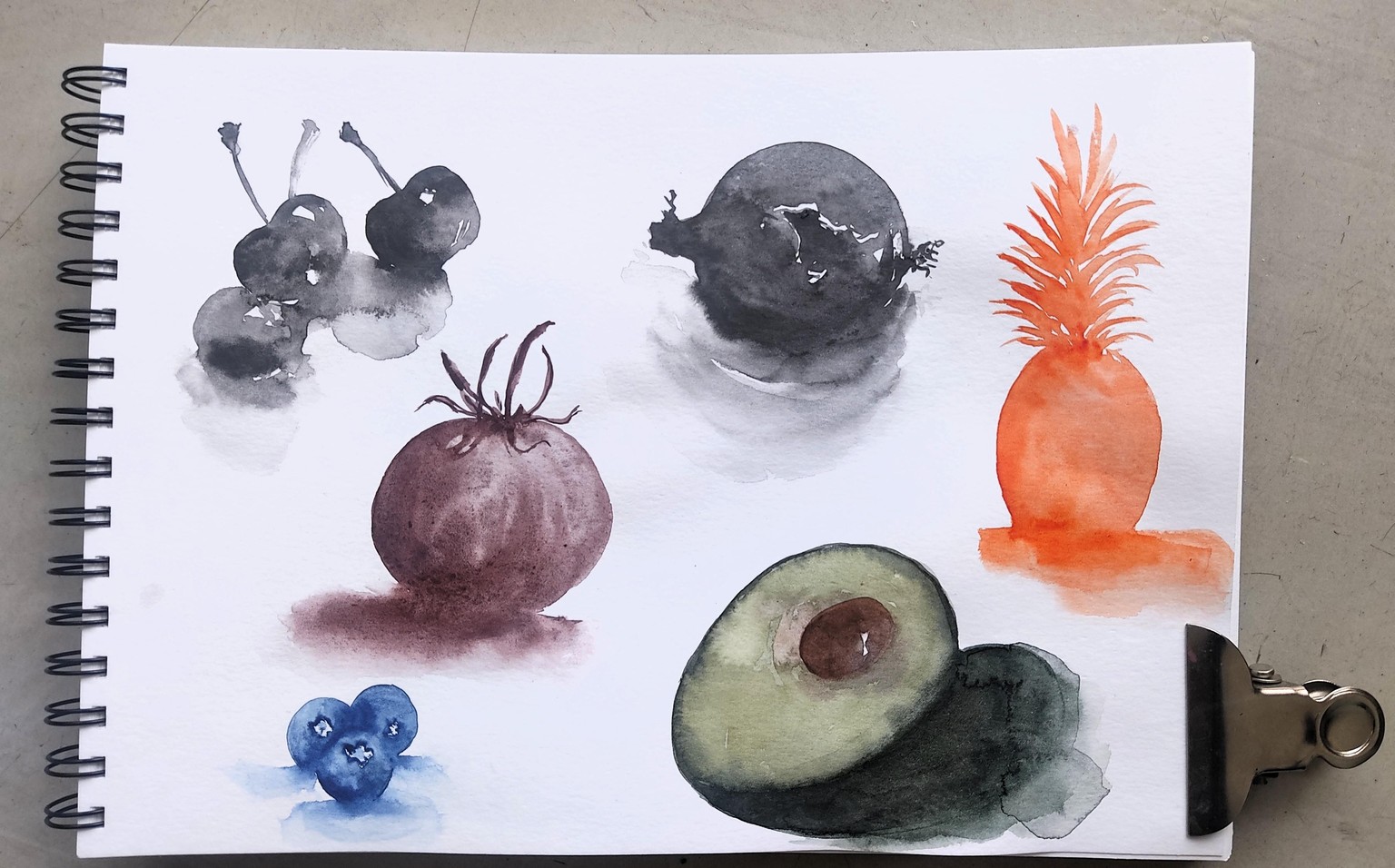Lost and Found Edges in Watercolor Painting - image 1 - student project