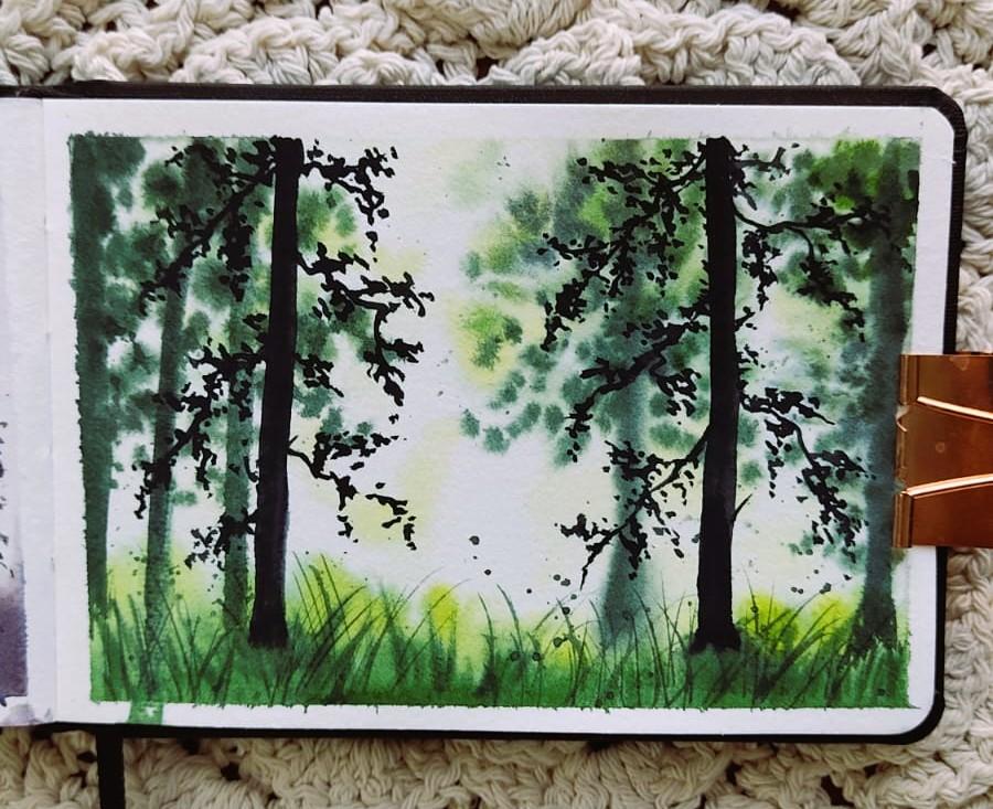 7-Day Mystery Watercolor Challenge: Paint a New Surprise Every Day - image 5 - student project