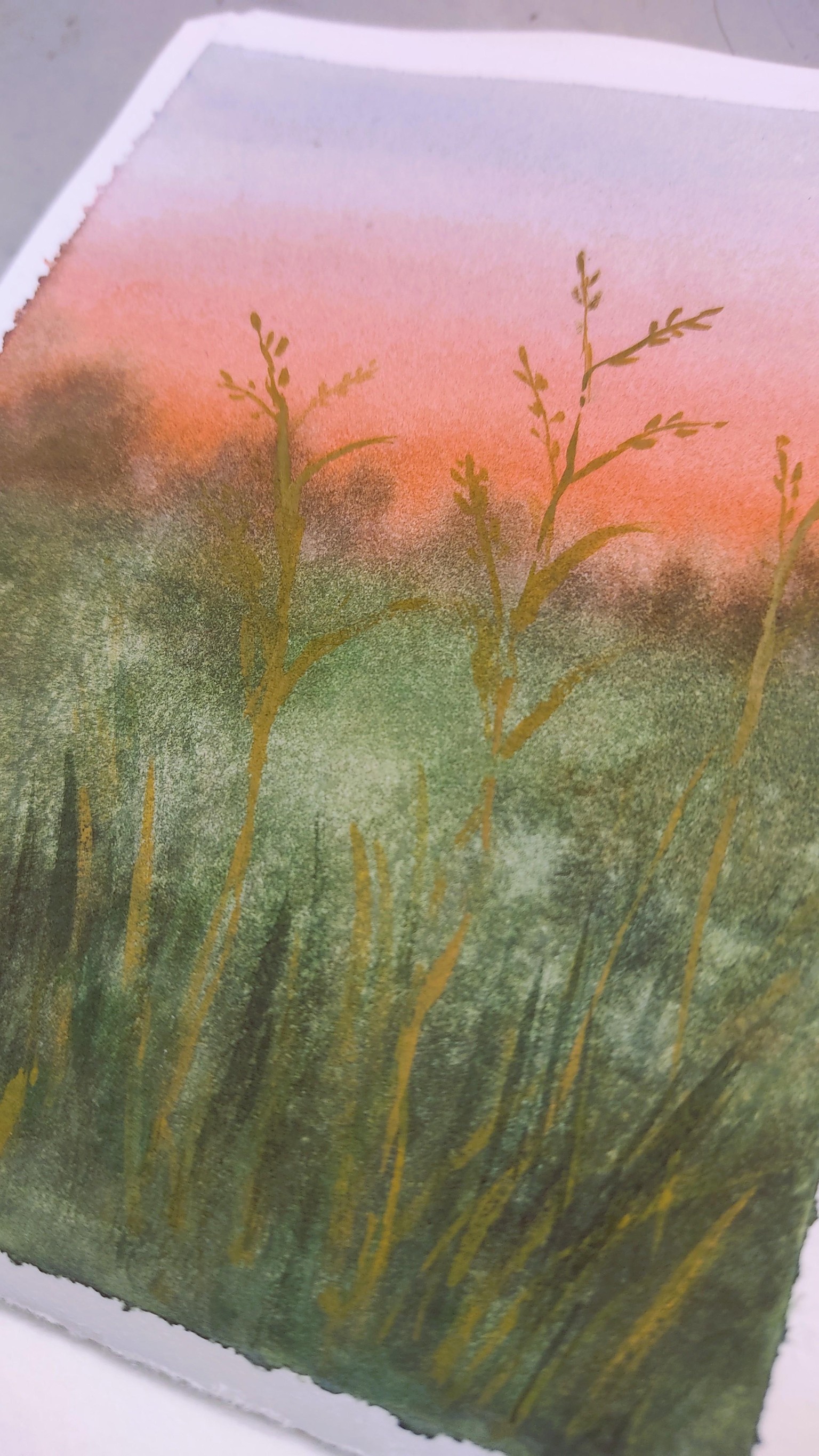 7-Day Watercolor Challenge: Paint Atmospheric Landscapes in 15 Minutes - image 11 - student project