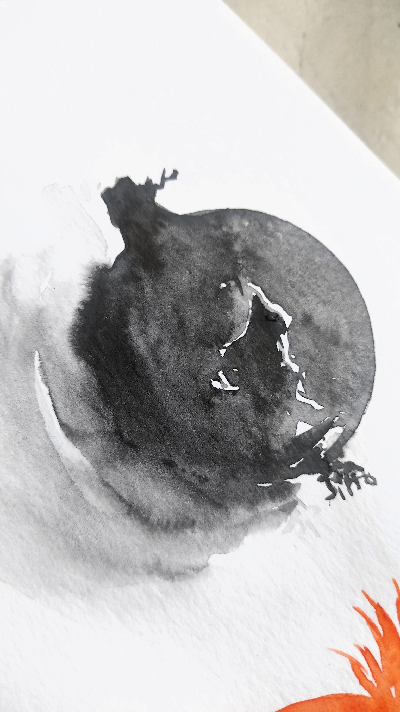 Lost and Found Edges in Watercolor Painting - image 4 - student project