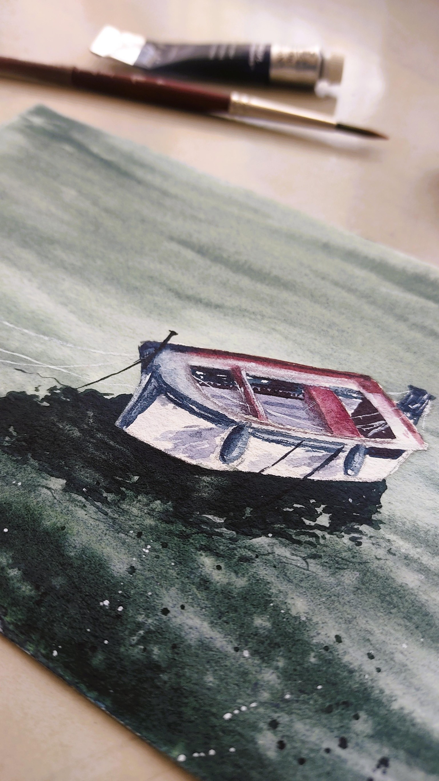 Sailing Beyond Basics - Painting Boats, Water & Reflections In Watercolor - image 2 - student project