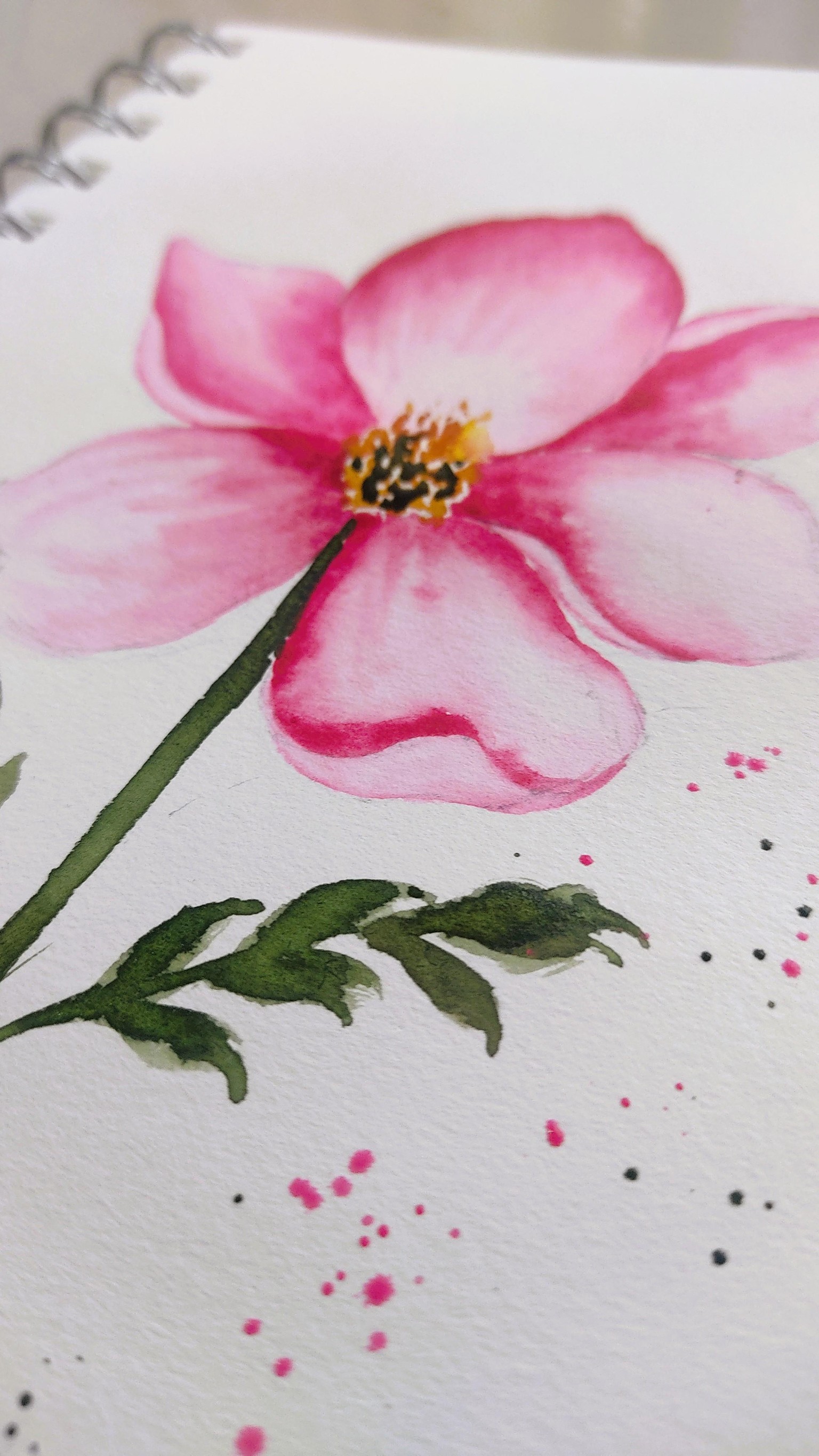 Watercolor Petals Made Simple: Paint Stunning Flowers in 3 Easy Steps - image 2 - student project
