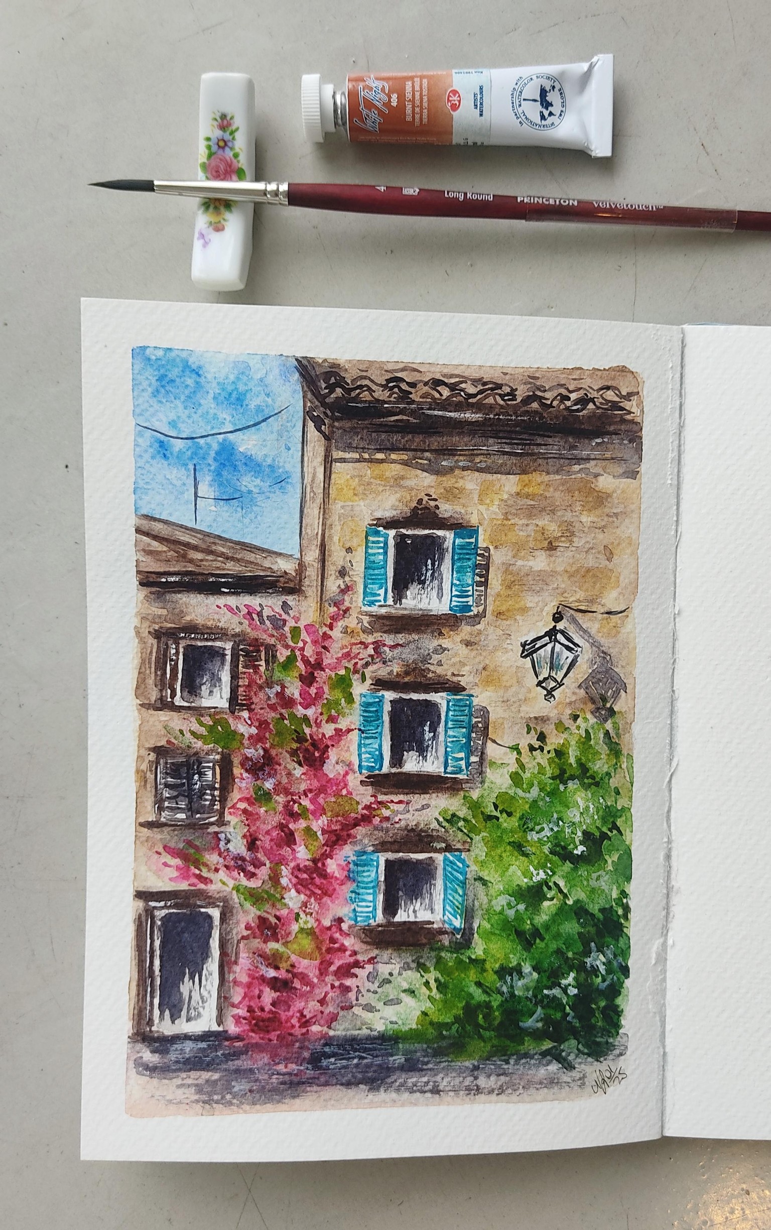 Fachada en acuarela - image 1 - student project