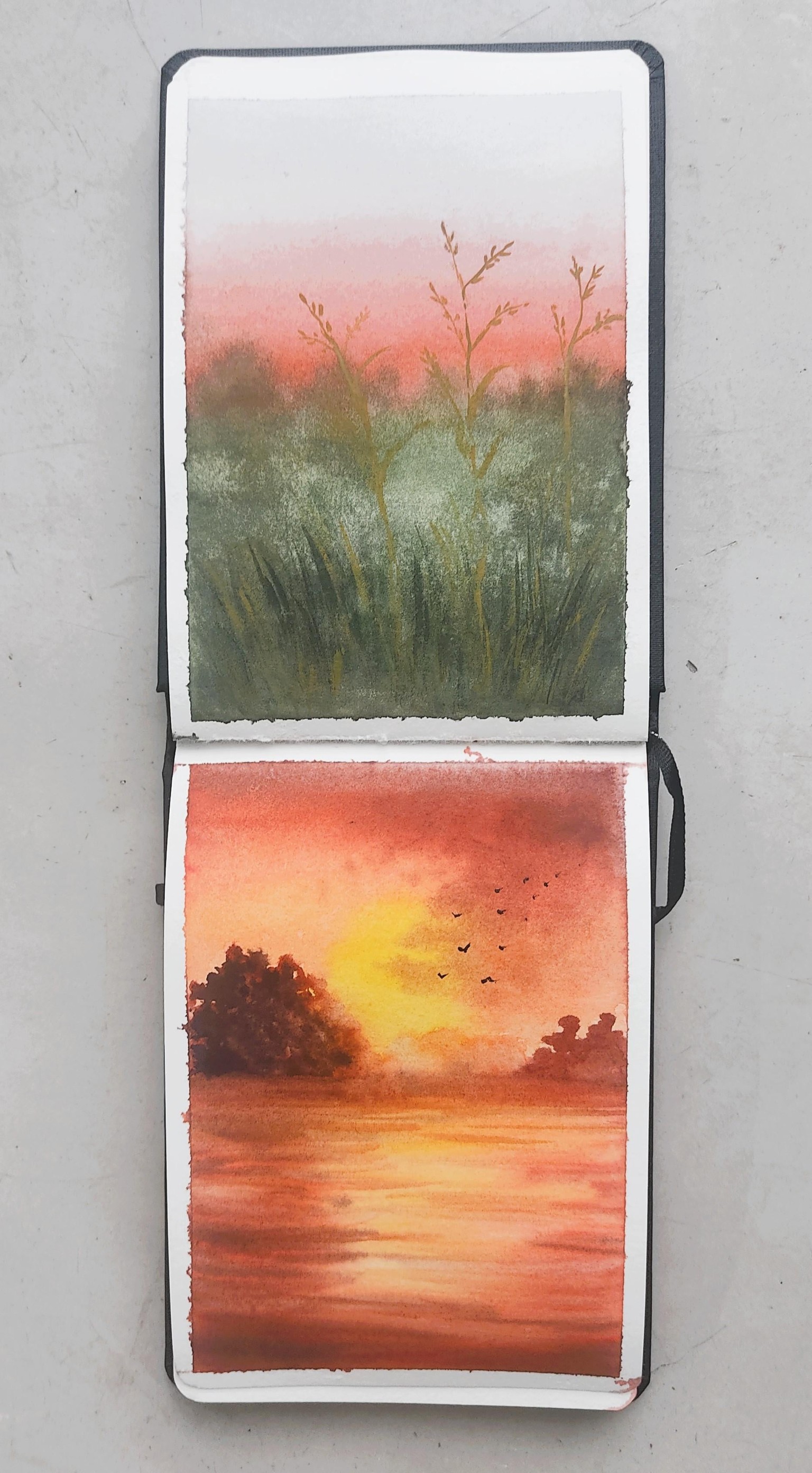 7-Day Watercolor Challenge: Paint Atmospheric Landscapes in 15 Minutes - image 8 - student project