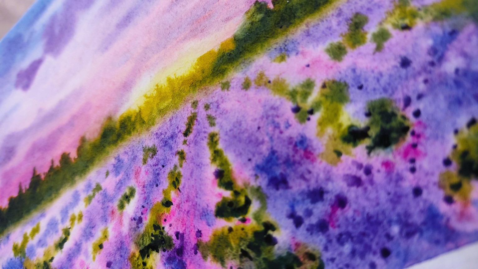 Lavender Dreams: Explore Loose Painting in Watercolor - image 2 - student project