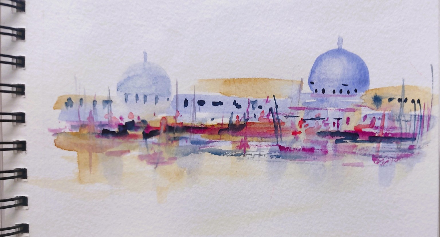 Cityscapes in Watercolor: An Exercise in Letting Go - image 2 - student project