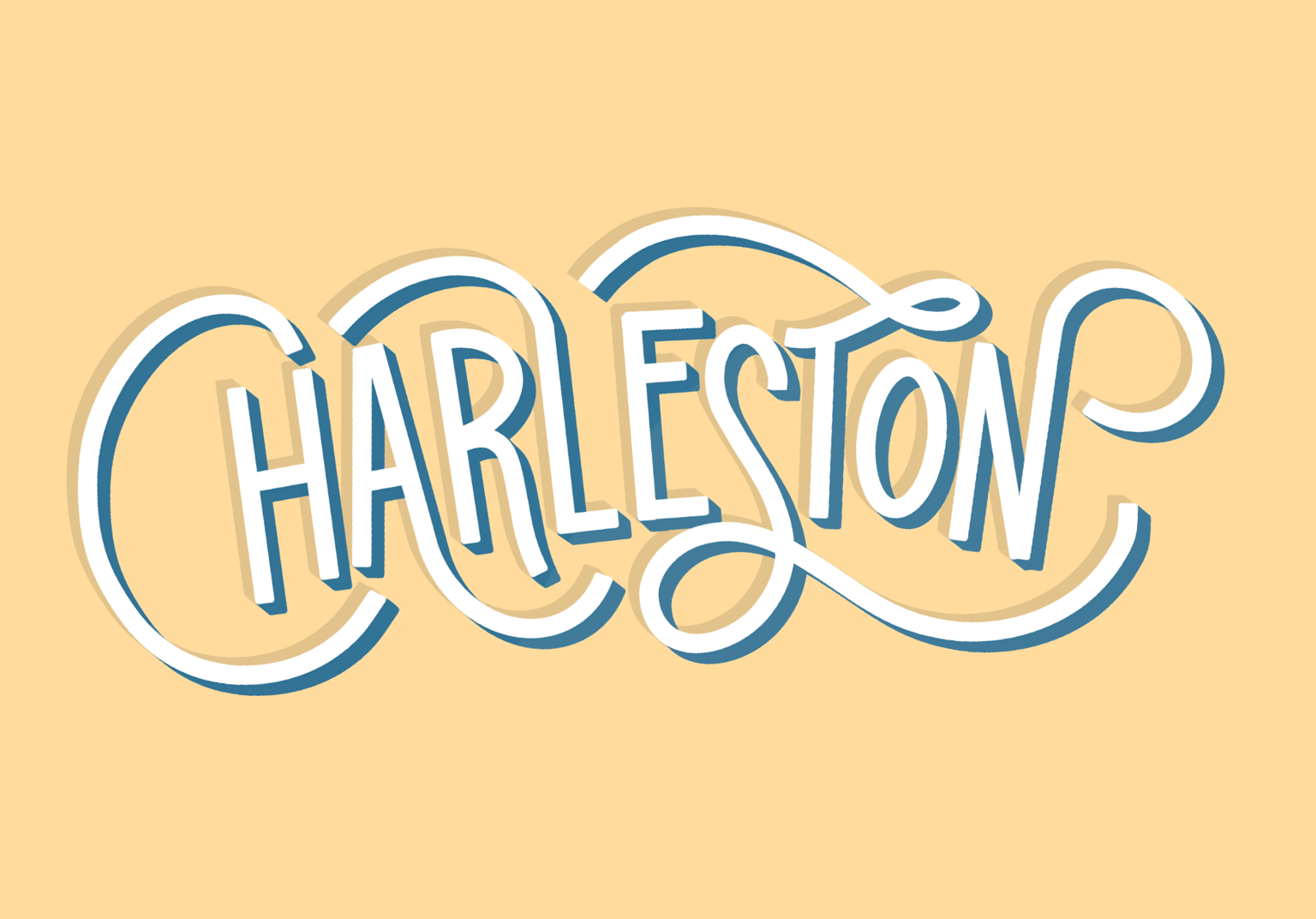 Charleston Lettering - image 1 - student project