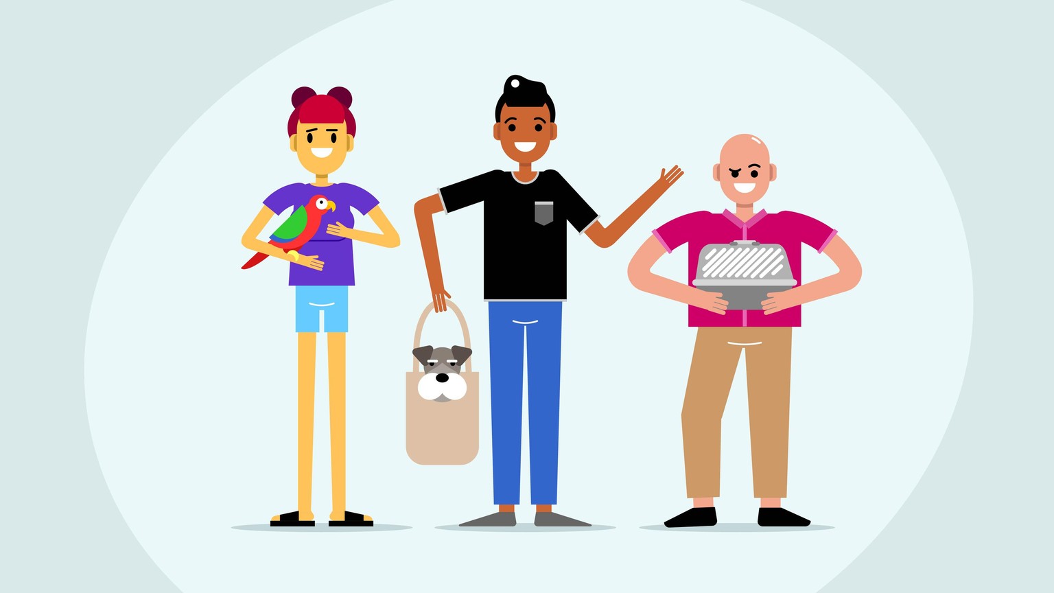 Three Pet-Lovers - image 1 - student project