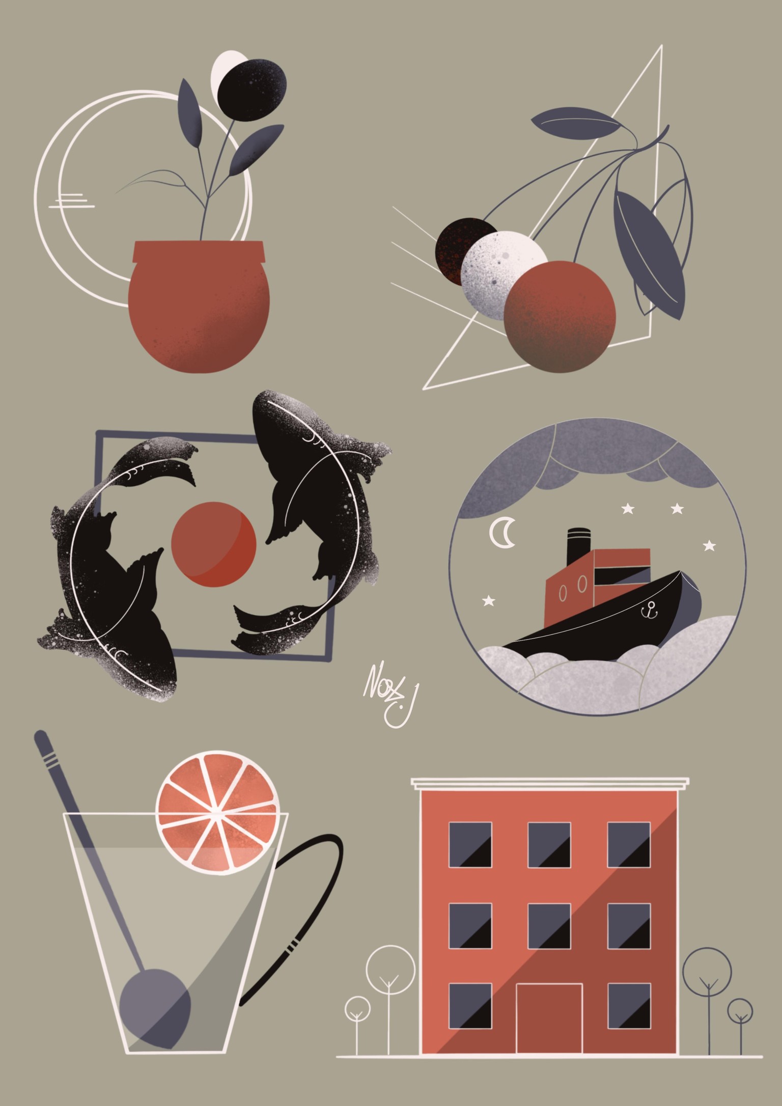 My stickers - image 1 - student project